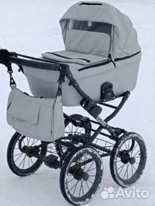 Коляска-люлька 1в1 Pituso для новорожденных