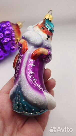 Елочные игрушки фабрики Ариель 