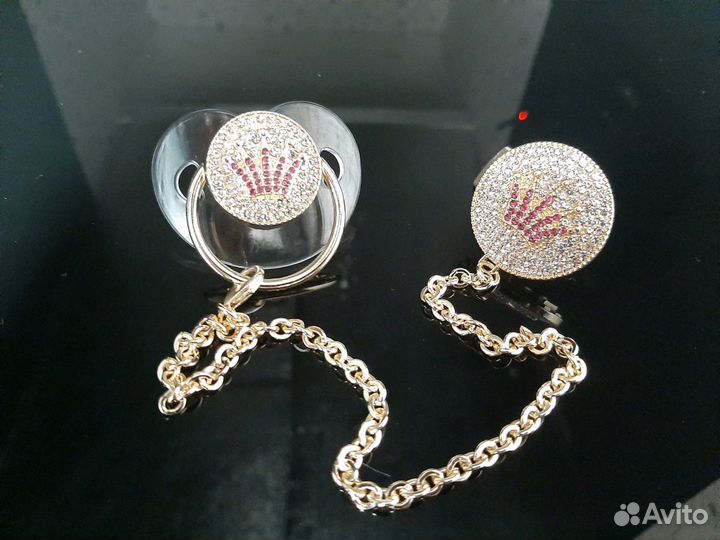 Соска- пустышка Авент с держателем Новая