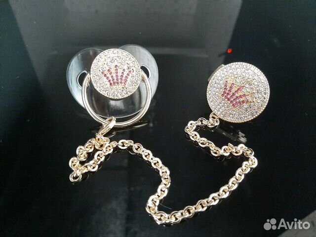 Соска- пустышка Авент с держателем Новая