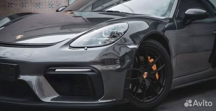 Передний бампер диффузор спойлер на Cayman Boxster