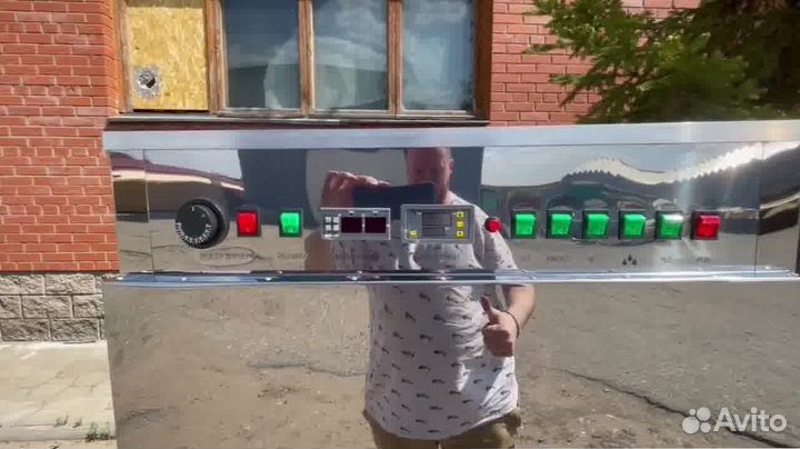 Коптильня горячего копчения с электростатикой