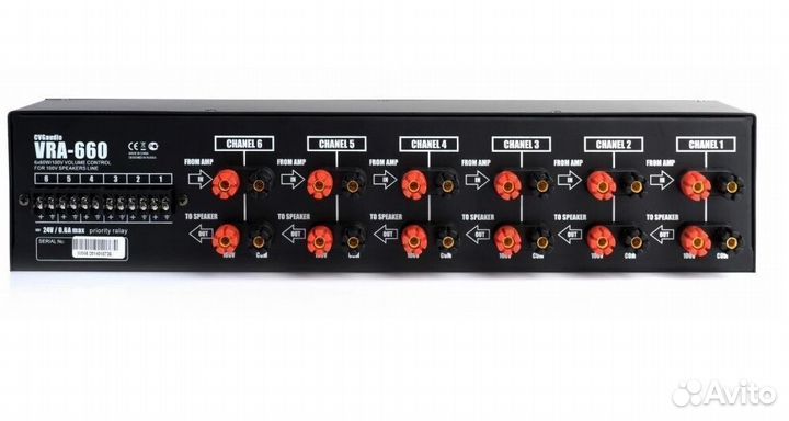 Усилитель громкости cvgaudio VRA-6120/5