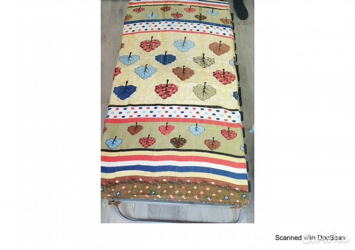 Раскладушка с матрасом