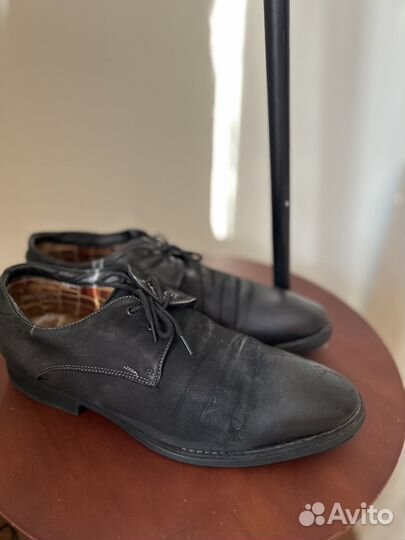 Туфли мужские утепленные. Итальянский бренд Gianfr