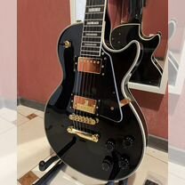 Gibson les paul custom black электрогитара