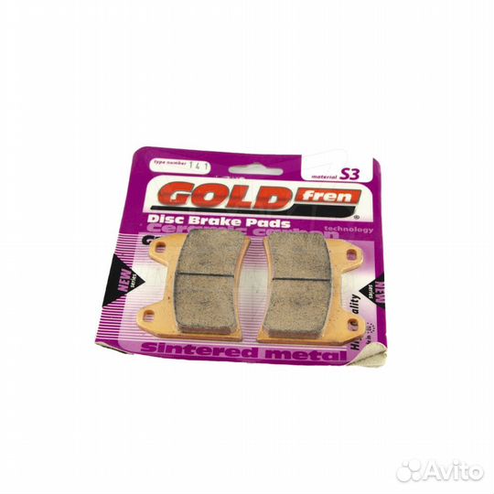 Тормозные колодки gold fren Sintered S3 141 (FA 2