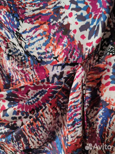 Блузка с драпировкой, XL