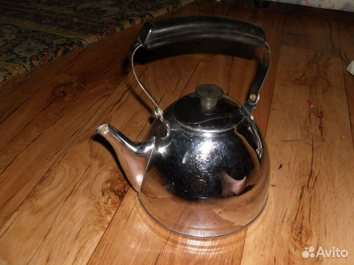 Чайник хромированный СССР
