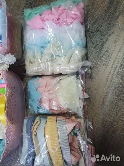 Кружево, ленты для скрапбукинга