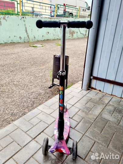 Самокат детский трехколесный
