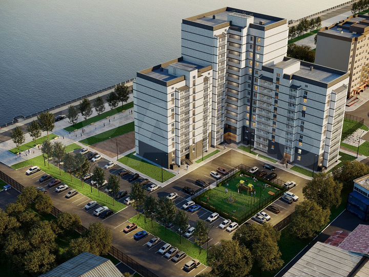 3-к. квартира, 73 м², 7/16 эт.