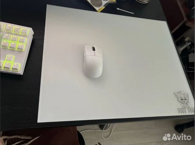 Новый коврик для мыши из стекла Pat Pad (SkyPad) купить в Москве с ...