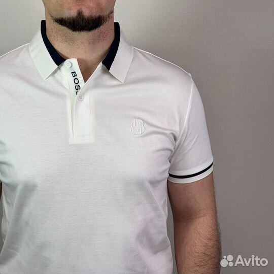 Поло мужское hugo boss