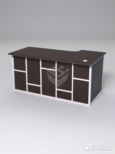 Стол эргономичный офисный сэ-17А (левосторонний) &