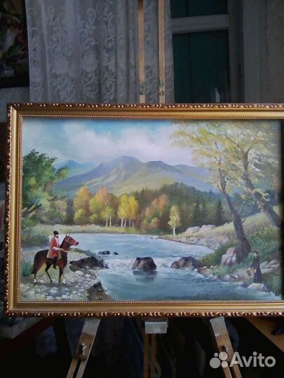 Картина маслом пейзаж