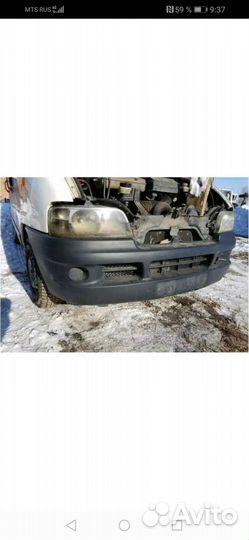 Бампер передний фиат дукато 244