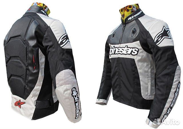 Куртка Alpinestars 2016 черно-белая (L)