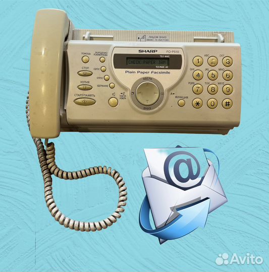 Факс sharp FO- P510 Телефон факс