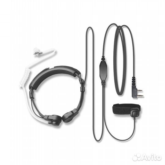 Гарнитура Baofeng Kenwood ларингофон раздвижной