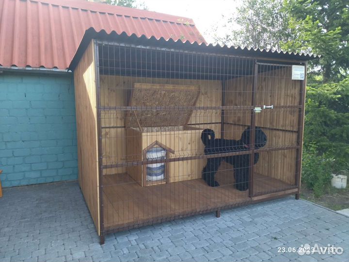 Вольер- манеж, конура