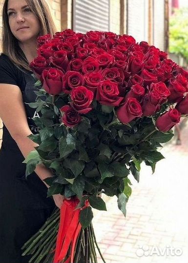 Высокие розы Гигантские розы с доставкой