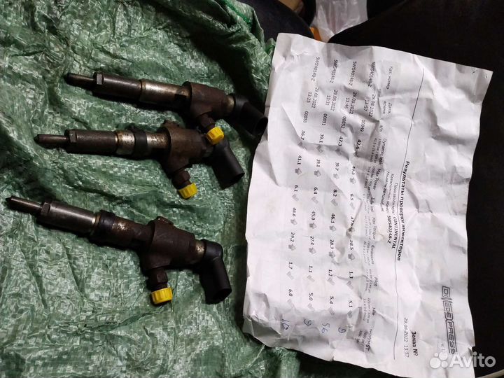 Форсунки дизельные б/у Siemens -9649574480
