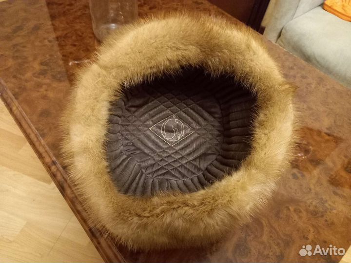 Шапка норковая