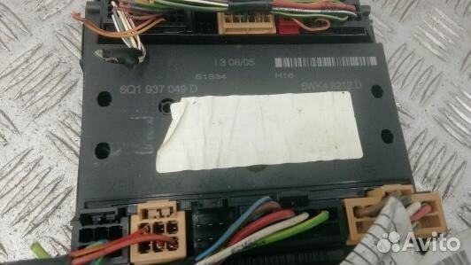 Блок комфорта seat ibiza 3 (OBE07M301)