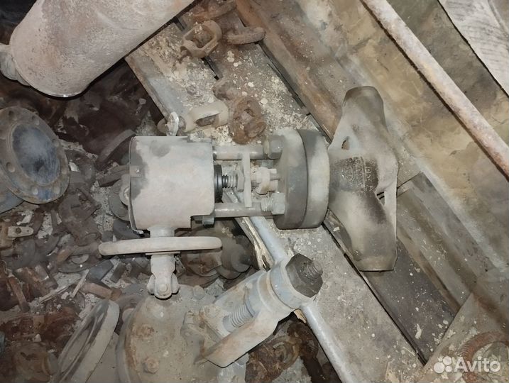 Клапан запорный под приварку с редуктором