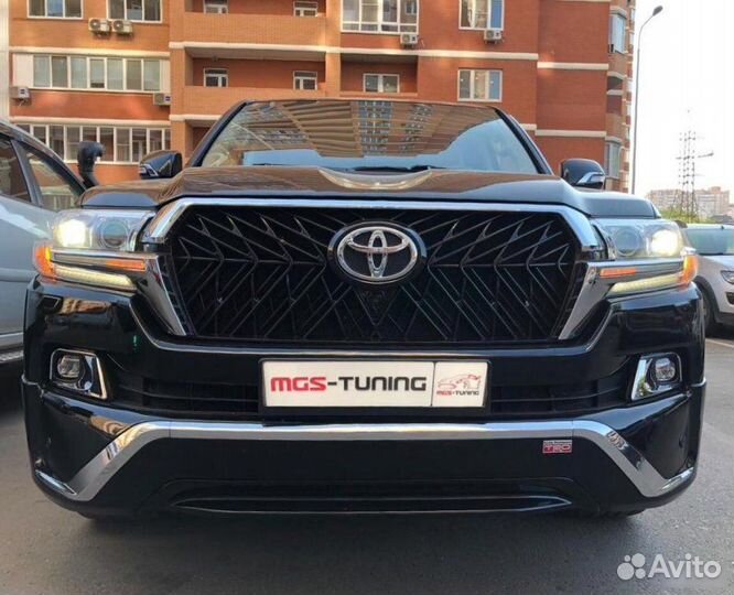 Решетка радиатора TRD Toyota Land Cruiser 200 16+