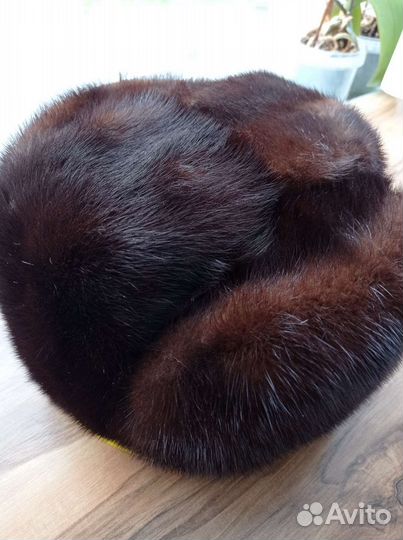Норковая шапка мужская