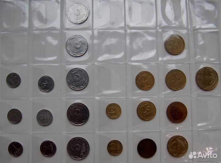 Коллекция разменных монет Украины 1992 года