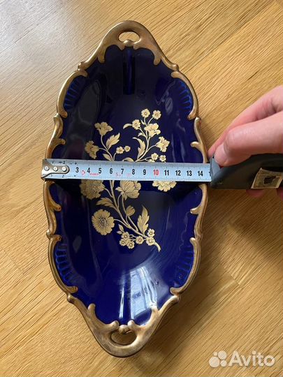 Блюдо фарфор германия селедочница