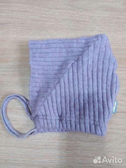 Шапка для девочки до года, демисезон