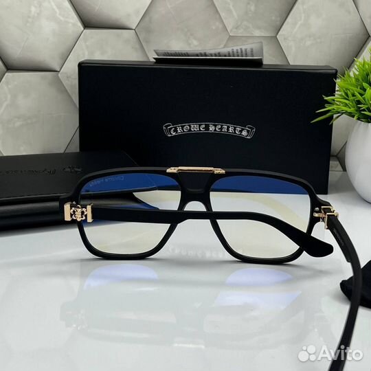 Очки имиджевые chrome hearts