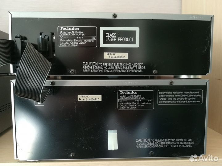 Technics SL-EH590 RS-DV290