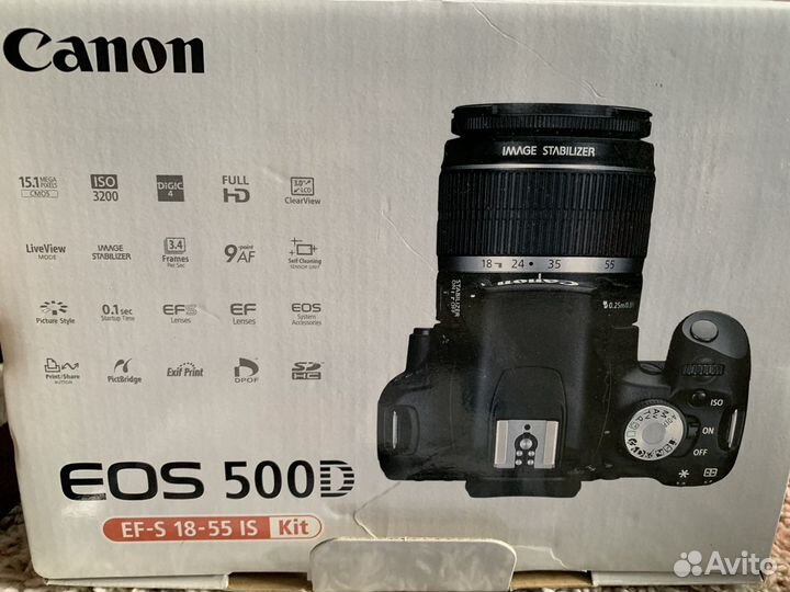 Зеркальный фотоаппарат Canon 500D