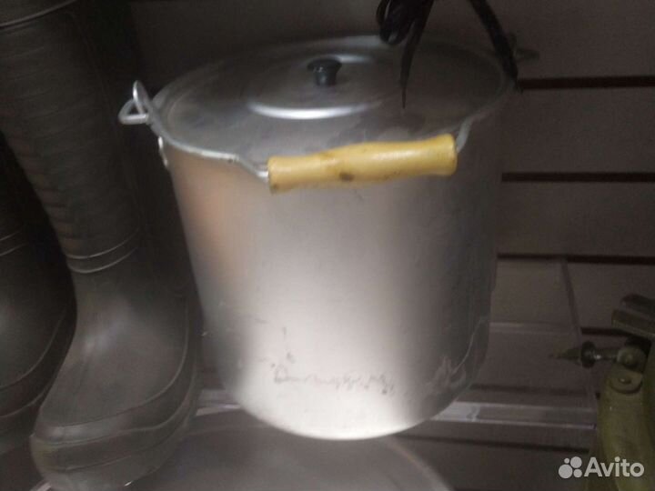 Кастрюля алюминиевая СССР на 40 литров +