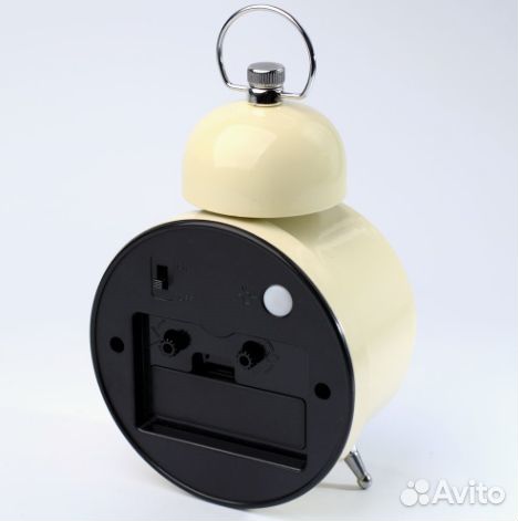 Будильник Vertex 6628 металл подсветка Россия