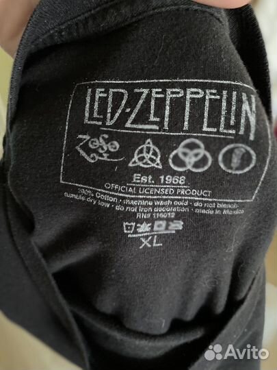 LED Zeppelin футболка