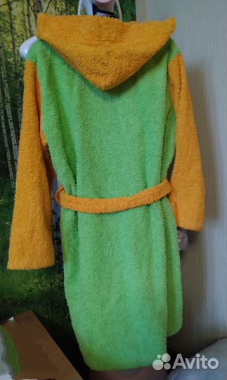 Халат махровый детский на 8-11 лет