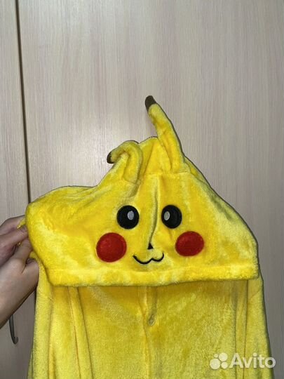 Пижама кигуруми пикачу