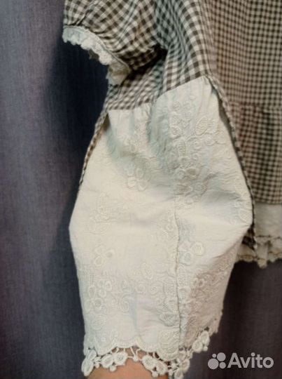 Блуза лен50 р