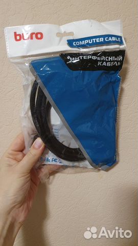 Кабель Buro hdmi (m) - DVI-D (m), 1.8m