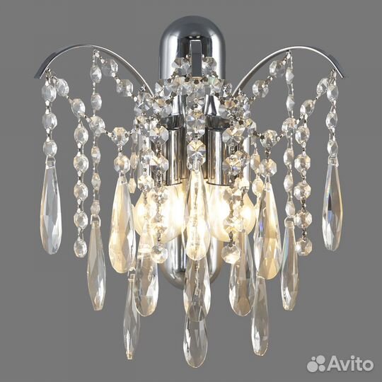 Бра Бриз 6 E27х2 60 Вт цвет хром