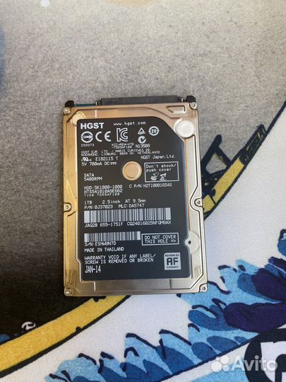 Жесткий диск hgst 1TB