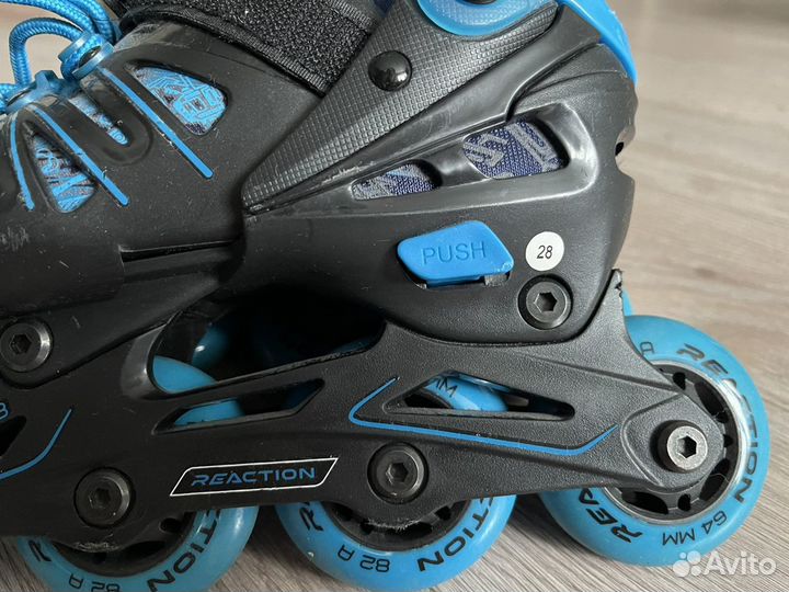 Ролики детские р.28-30. Роликовые коньки