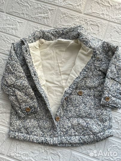 Куртка стеганная h&m для девочки 74