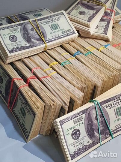 20 пачек 100 Долларов старого образца
